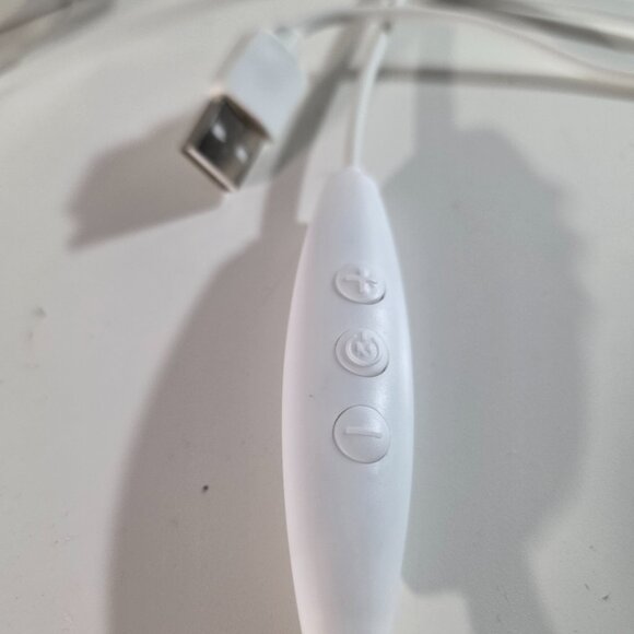 Neon French Bulldog - Frenchie in a Cowboy Hat 15" White, Blue and Hot Pink - Picture 4 of 5